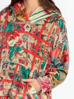 Johnny Was Chantel Sherpa Pullover Hoodie